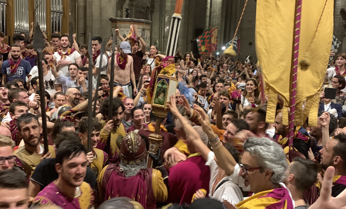 Lancia d’Oro a Porta del Foro