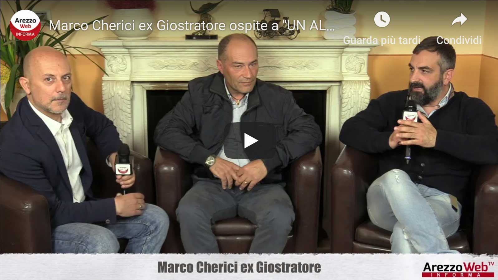 Marco Cherici ex Giostratore ospite a “UN ALTRO GIRO DI GIOSTRA”