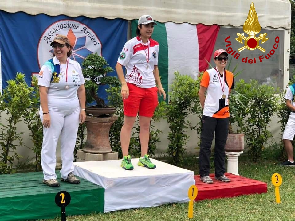 Doppio successo per i Vigili del Fuoco ai campionati regionali di tiro con l’arco targa