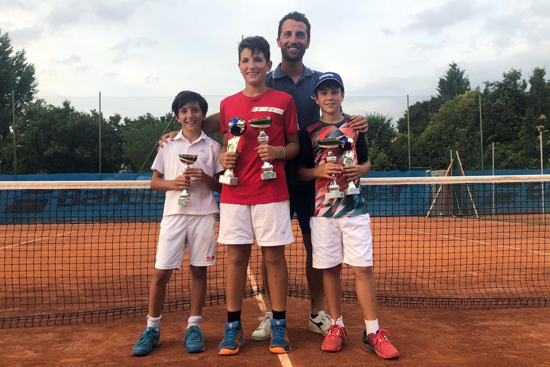 Il Tennis Giotto vince un doppio titolo toscano nell’Under11