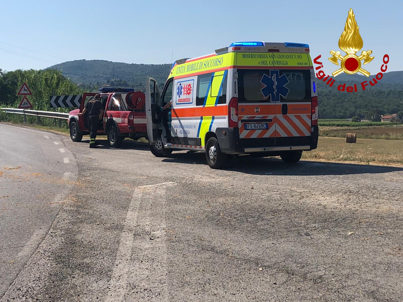Cortona: uomo deceduto in un silos