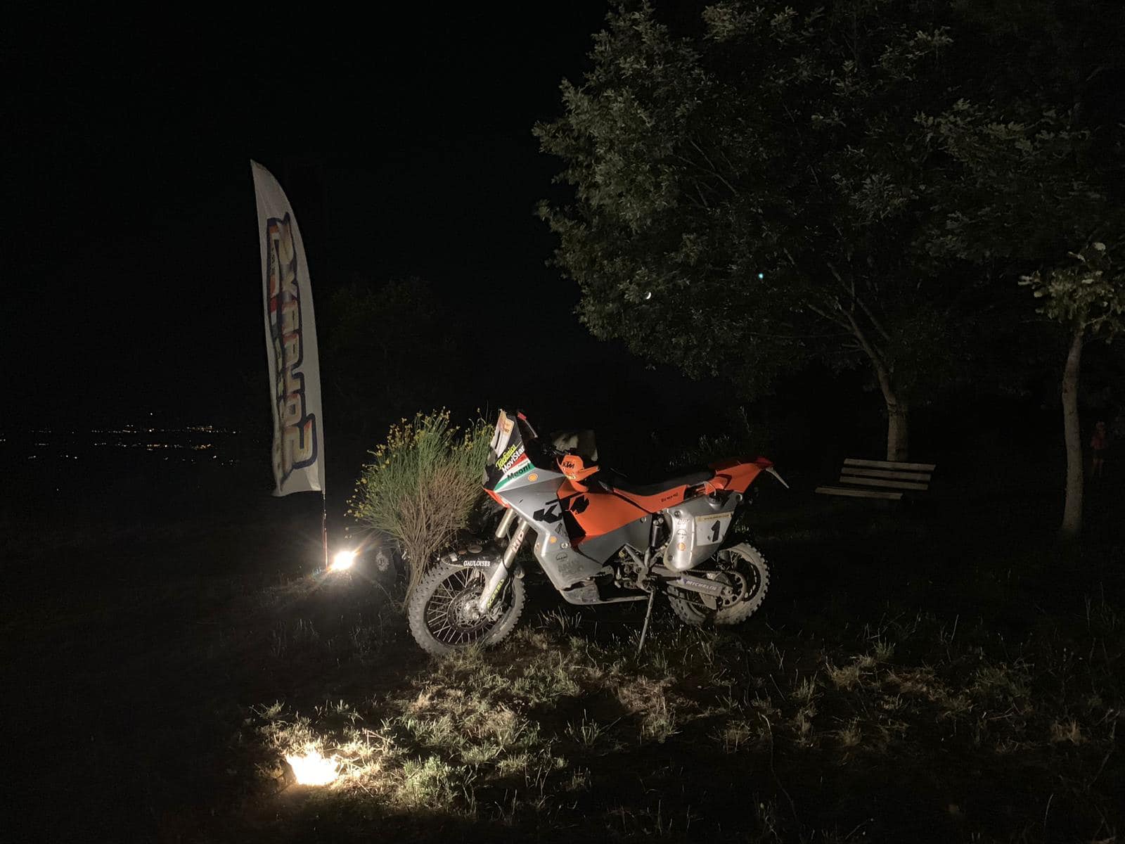 La cena al cippo di Fabrizio Meoni a Partini