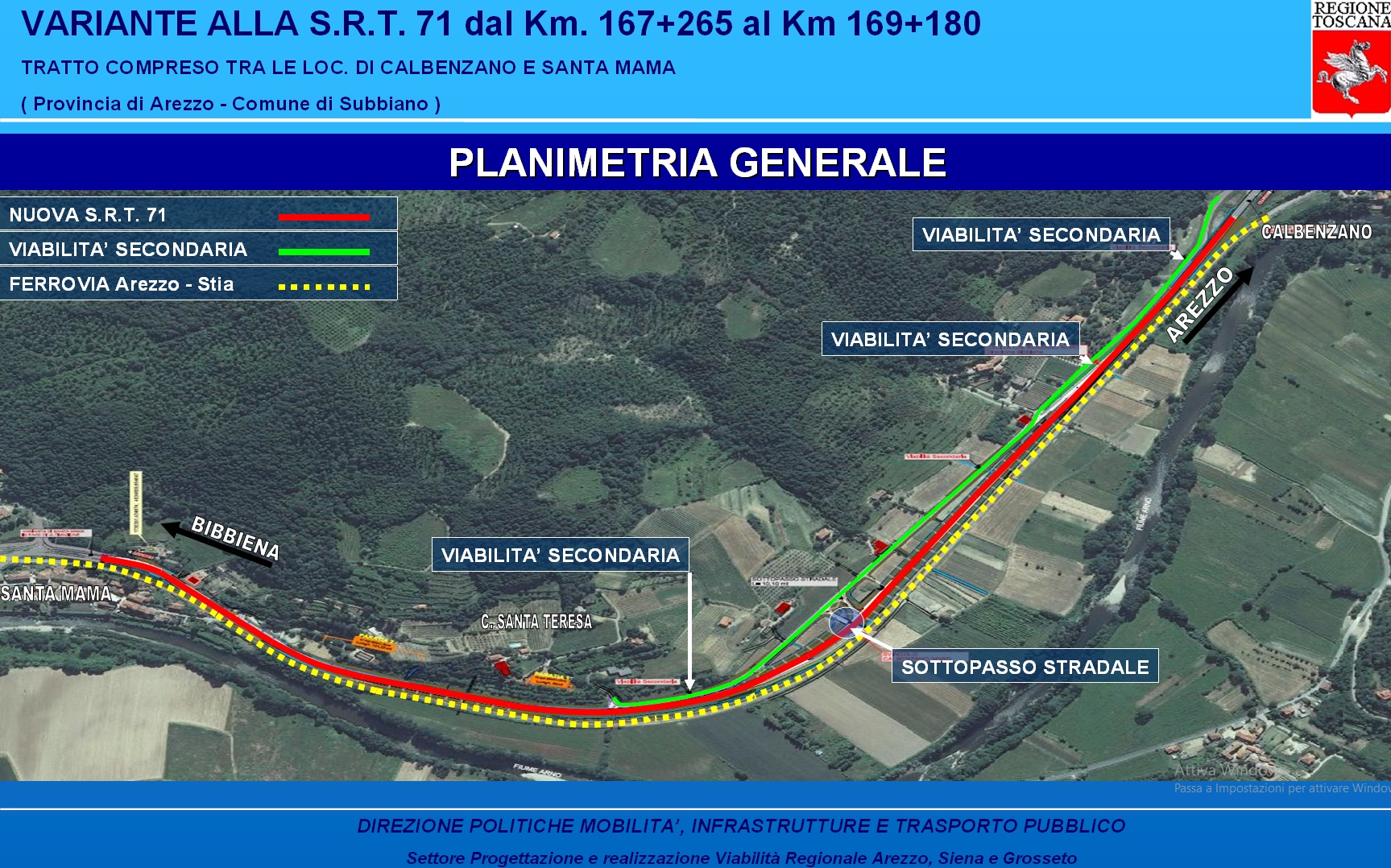 Sr 71, al via il cantiere per la variante di fondovalle del Casentino