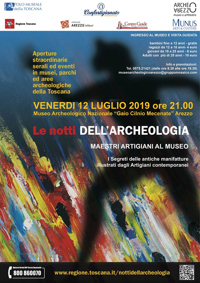 I Maestri Artigiani protagonisti della Notte dell’Archeologia
