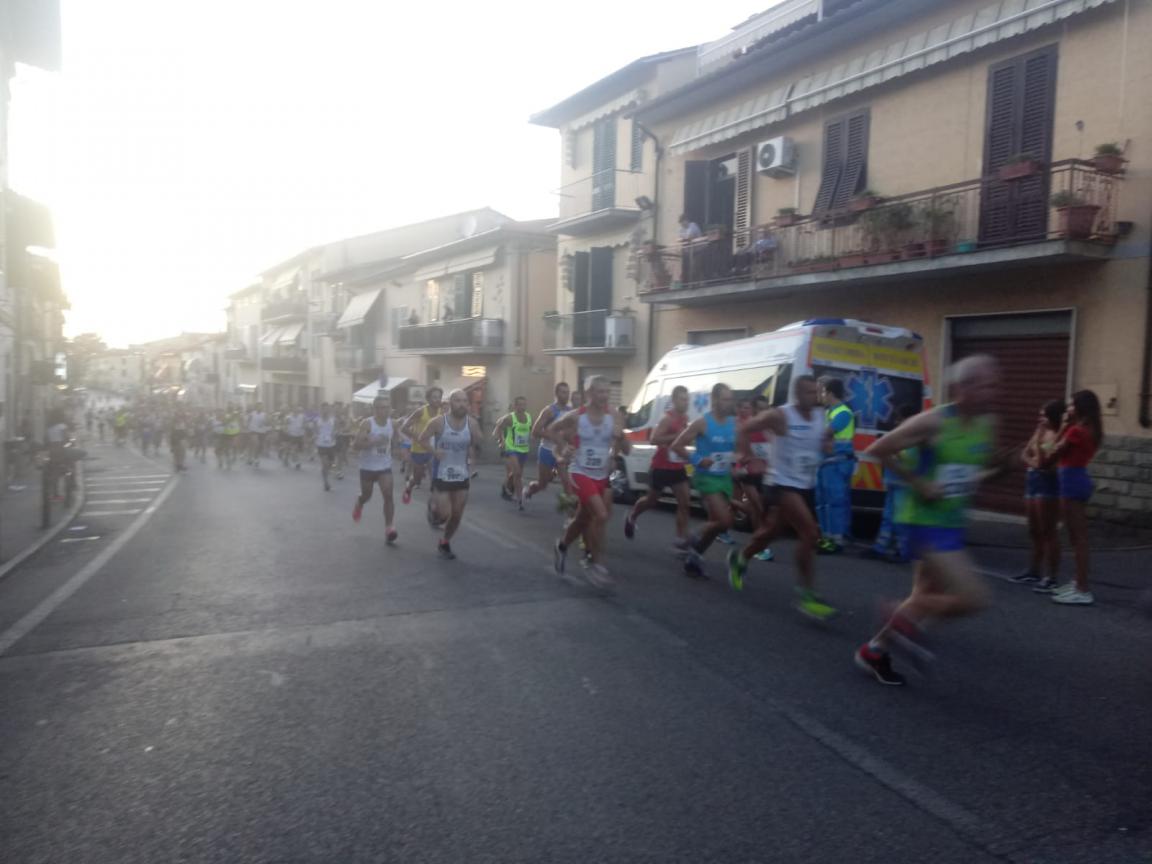 Oltre 200 atleti hanno completato la gara di Levane