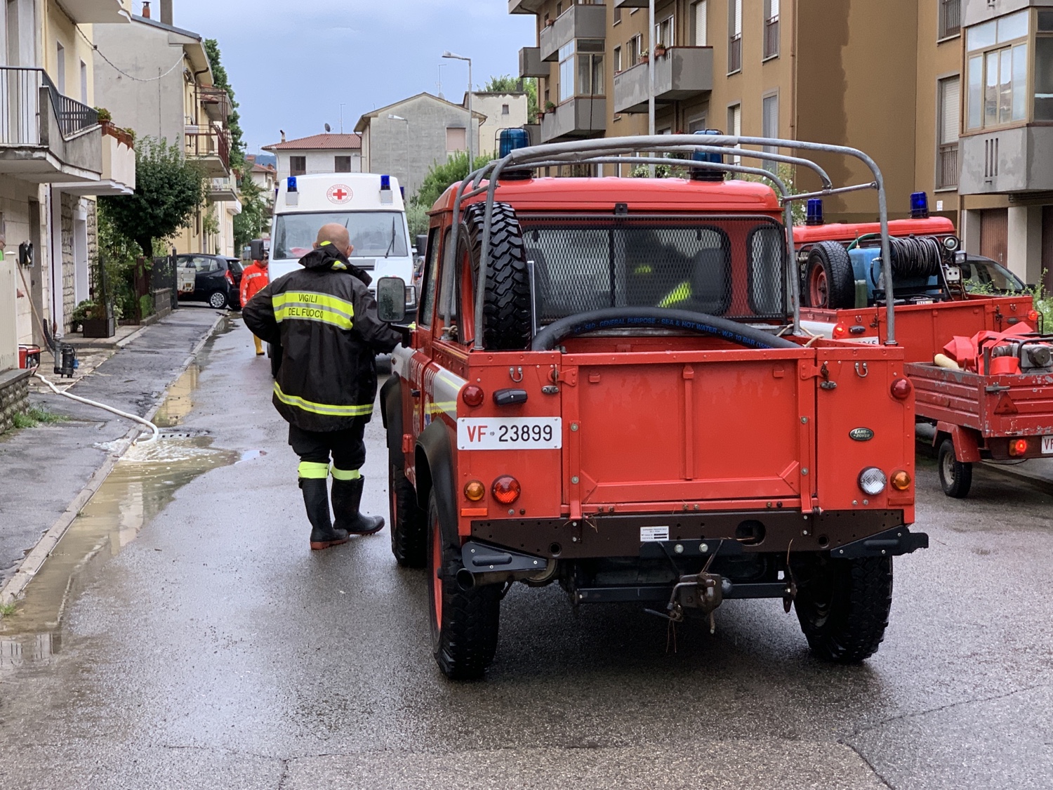 Il giorno dopo il nubifragio, viaggio da Frassineto ad Arezzo – video