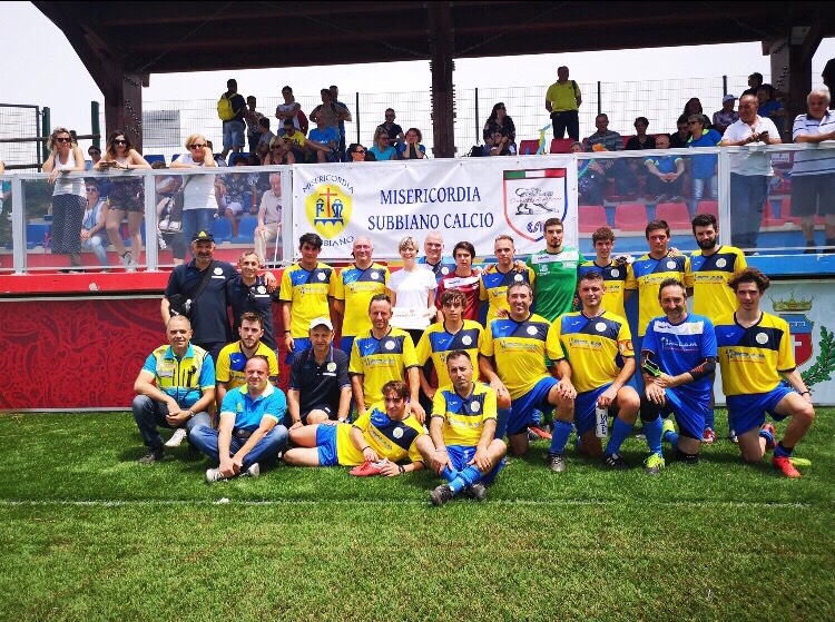 Partita del Cuore: Asd Amatrice- Misericordia di Subbiano calcio 7 luglio 2019