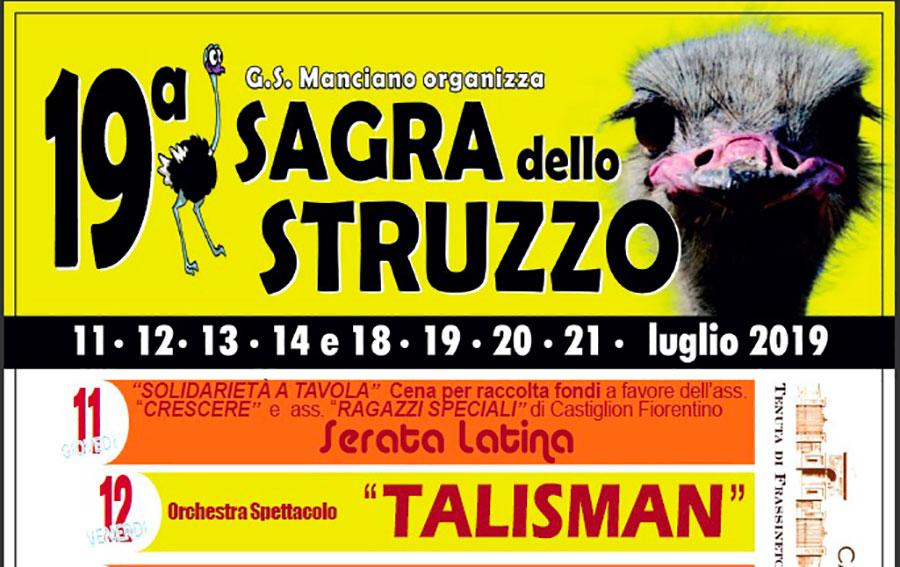 Addio plastica, la Sagra dello struzzo si fa più verde