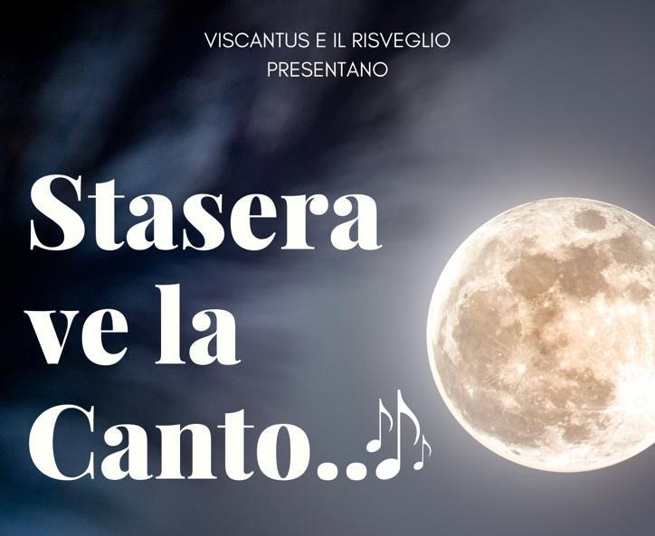 STASERA VE LA CANTO…