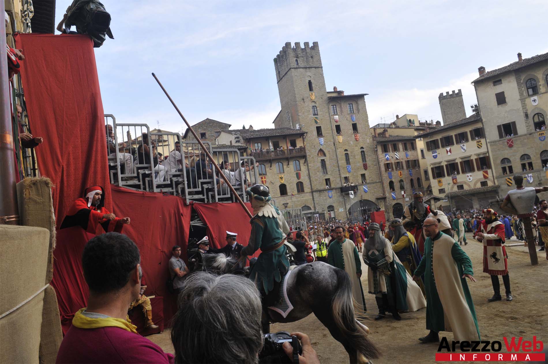 Oggi l’apertura al pubblico del percorso museale “I colori della Giostra” . Andreani (Lega): “Fiore all’occhiello per la manifestazione e per la città. Tutto cominciò con il mio atto di indirizzo. Il Saracino valore da tramandare”