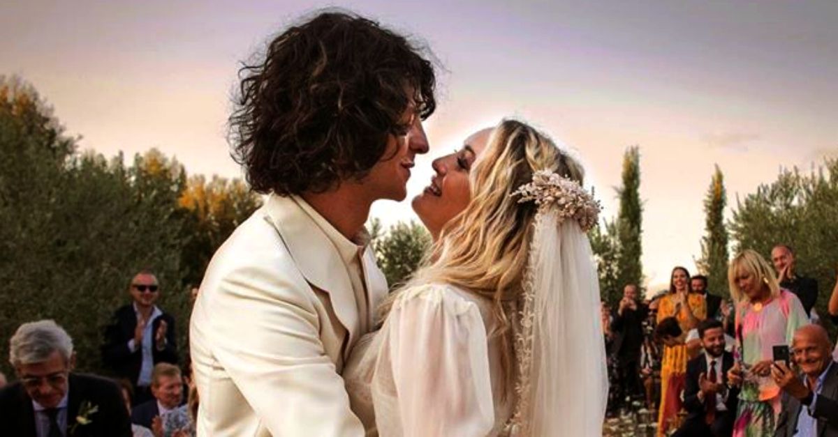 Matrimonio segreto al tramonto per Carolina e Francesco