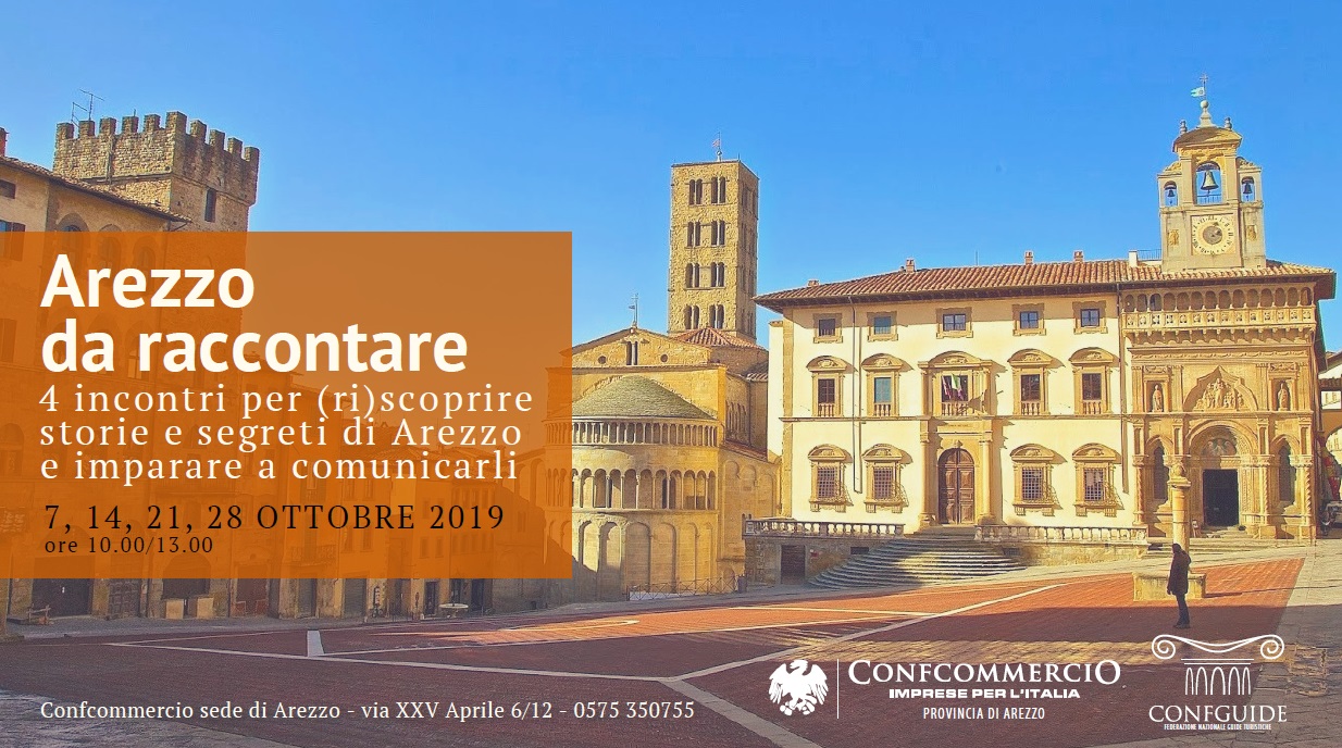 Arezzo da raccontare, al via il corso di Confcommercio