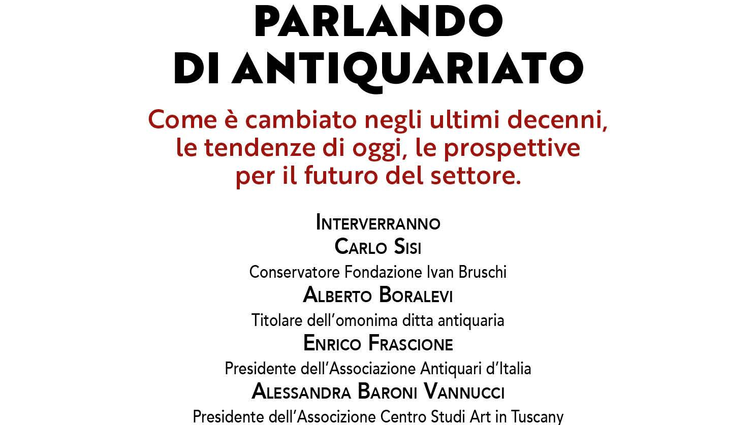 “Parlando di Antiquariato”