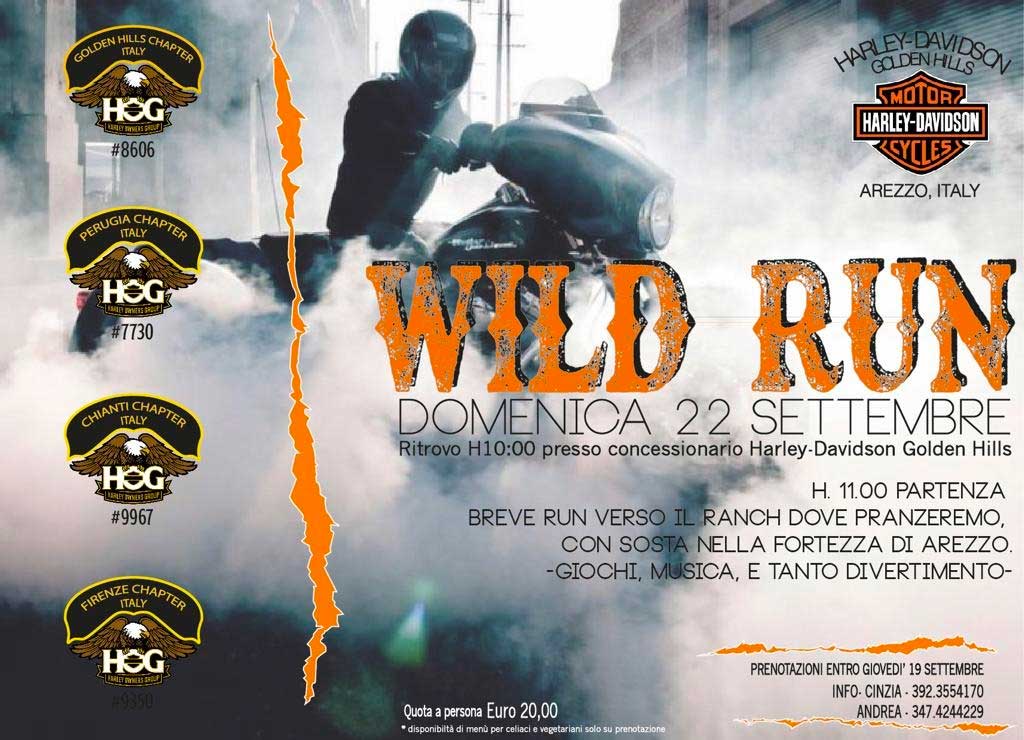 Centocinquanta Bikers alla conquista della splendida Fortezza Medicia di Arezzo