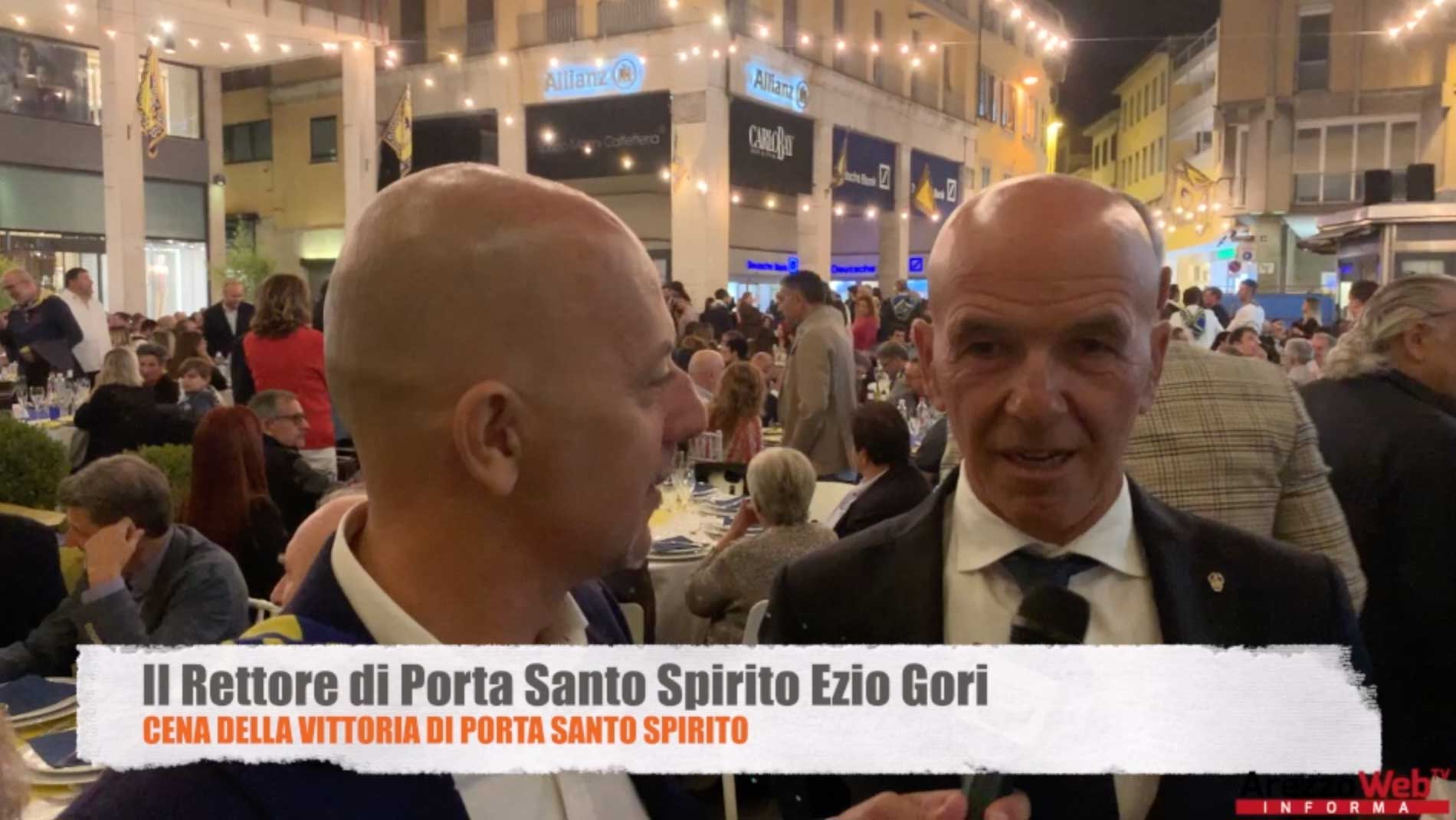 Il Rettore di Porta Santo Spirito alla cena della Vittoria