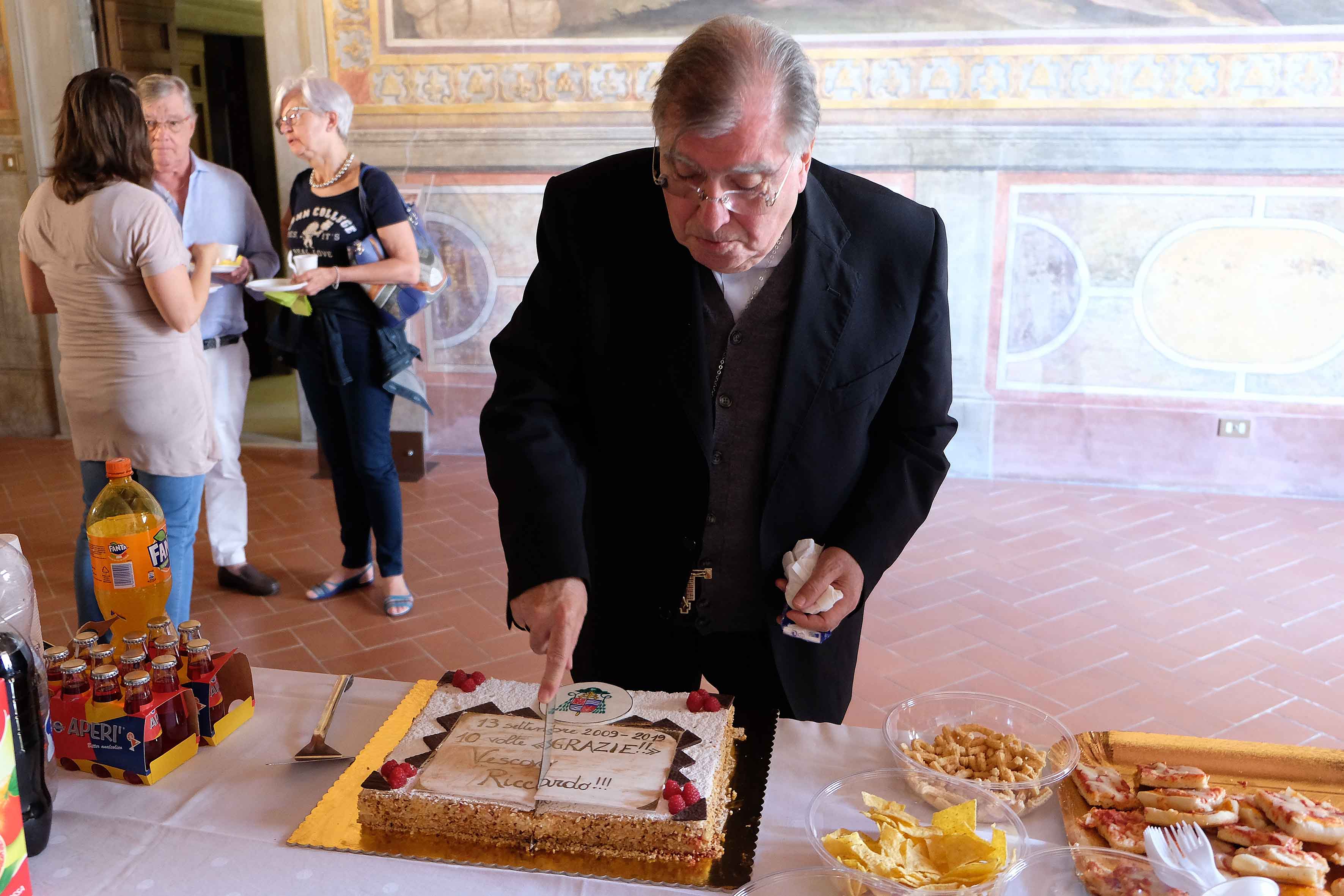 I dieci anni ad Arezzo del vescovo Fontana