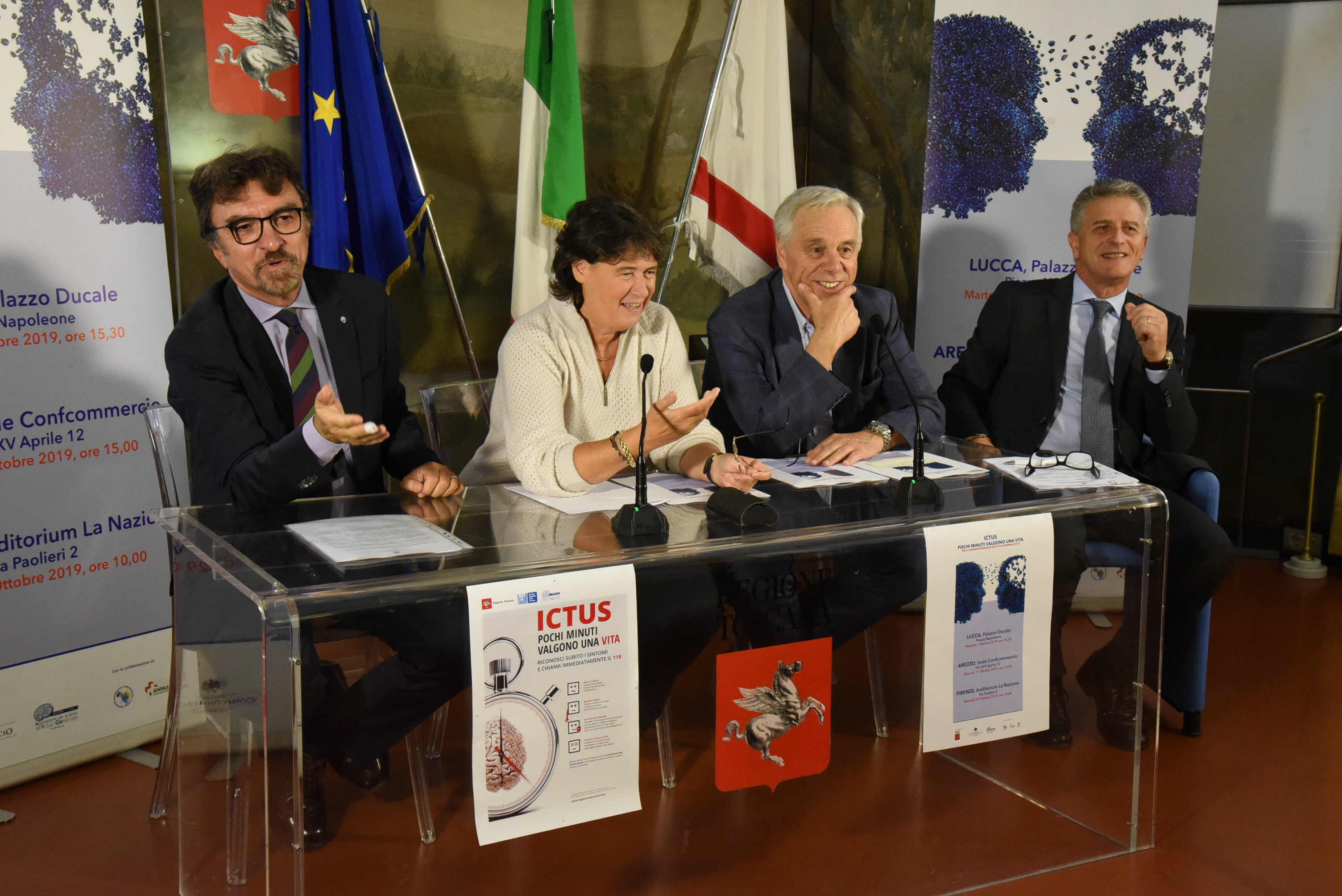 Ictus, in ottobre tre incontri informativi a Lucca, Arezzo e Firenze