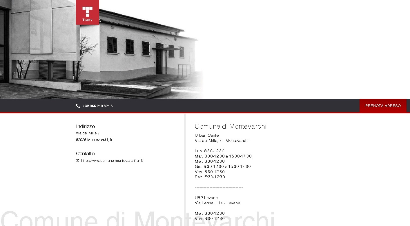 Urban Center di Montevarchi aperto anche il martedì e giovedì pomeriggio