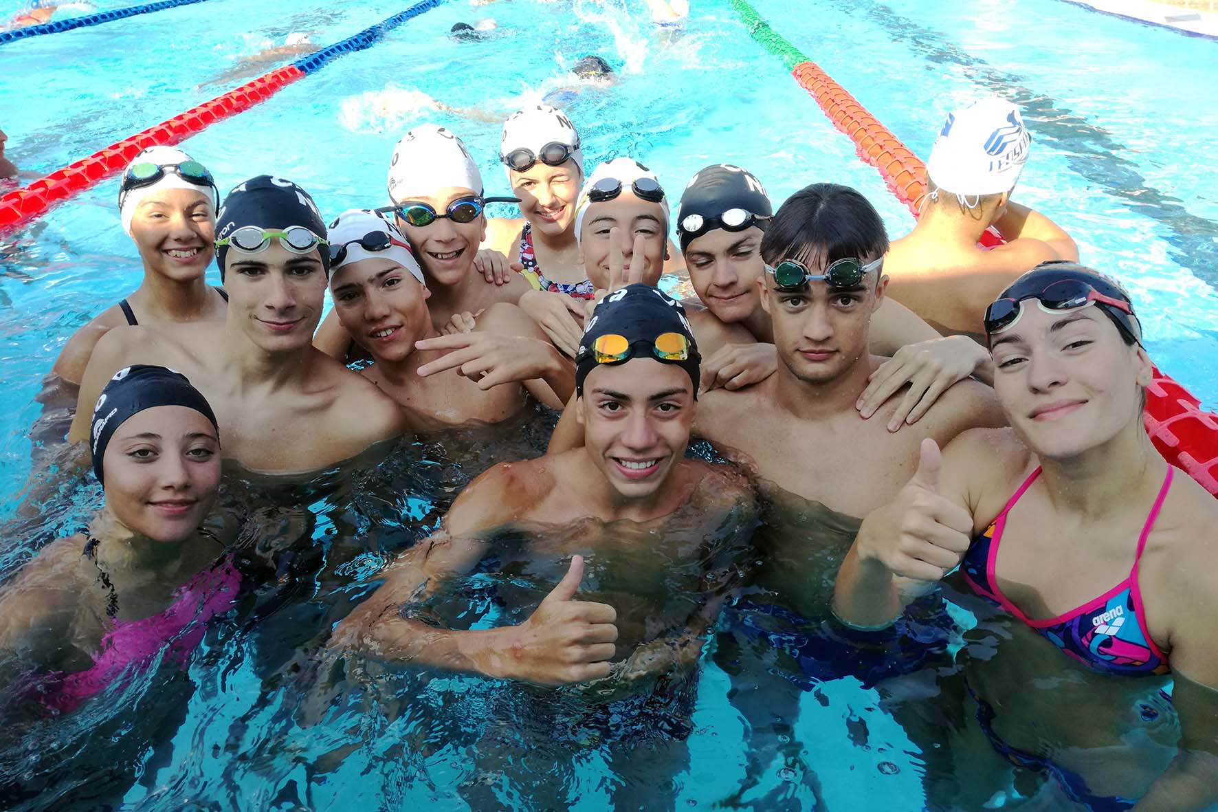 La Chimera Nuoto rompe il ghiaccio allo SwimMeeting di Bolzano