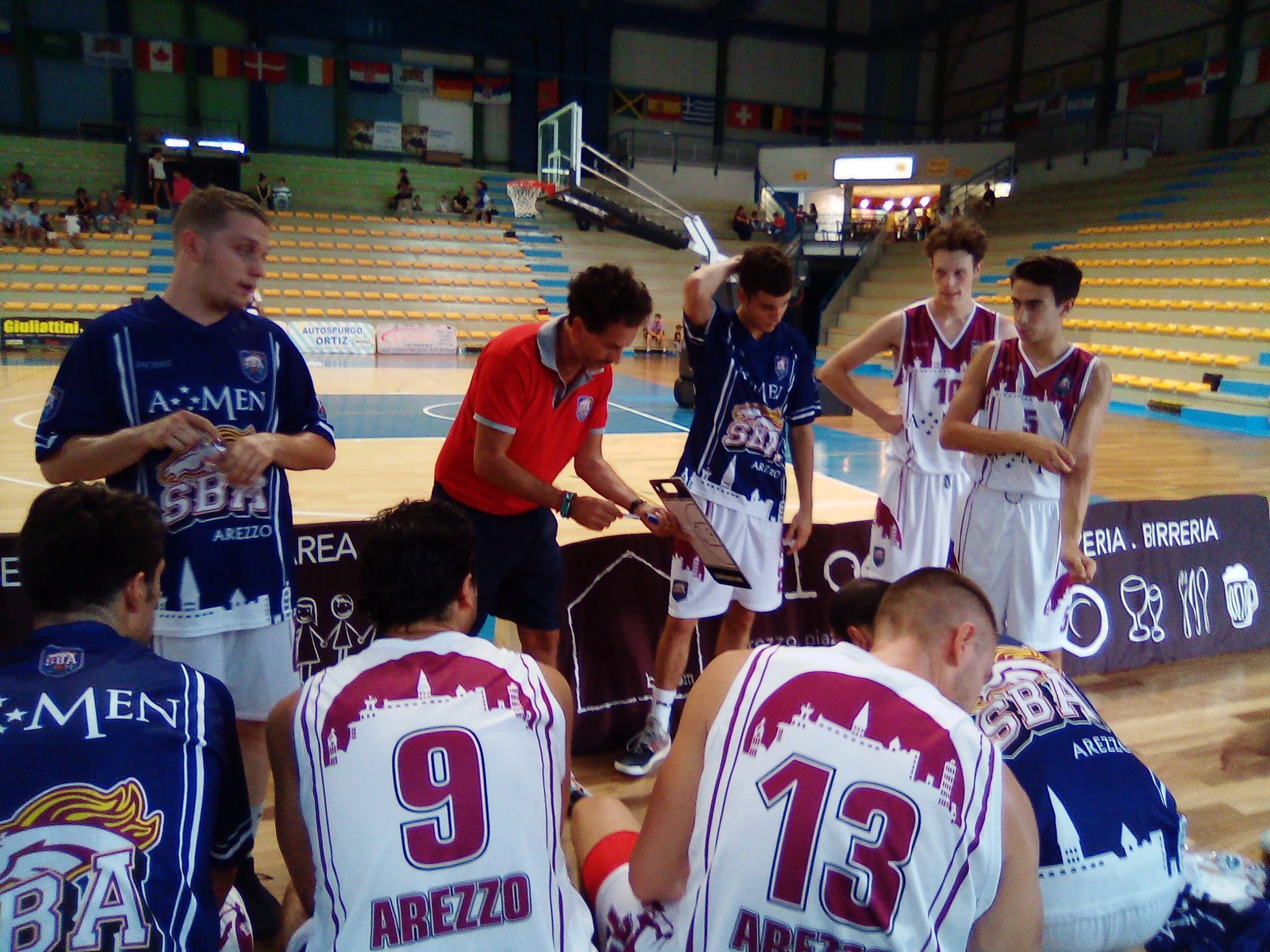 Amen Scuola Basket Arezzo missione compiuta a Livorno