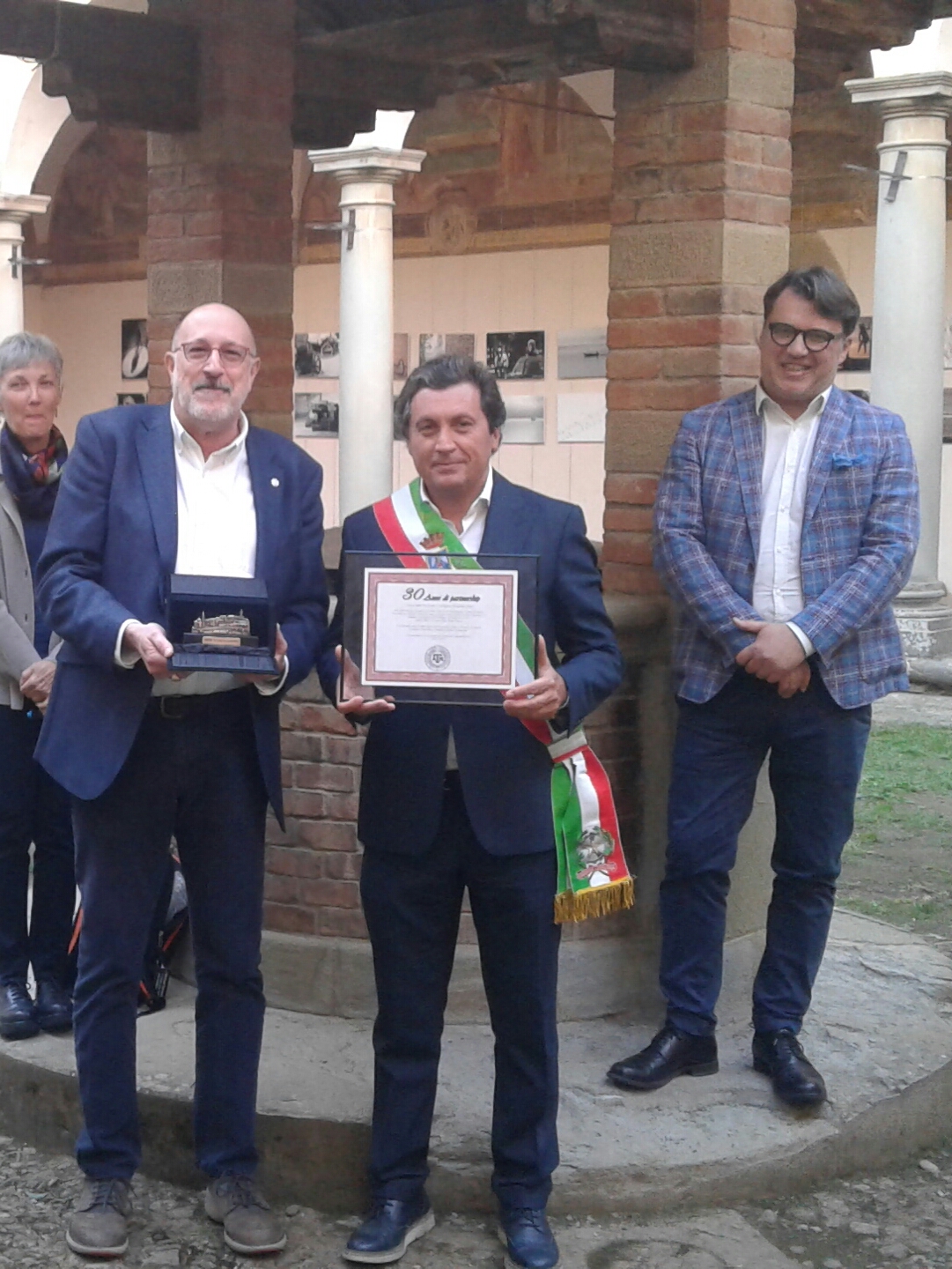 Il sindaco Agnelli e l’assessore Lachi in viaggio verso il Texas