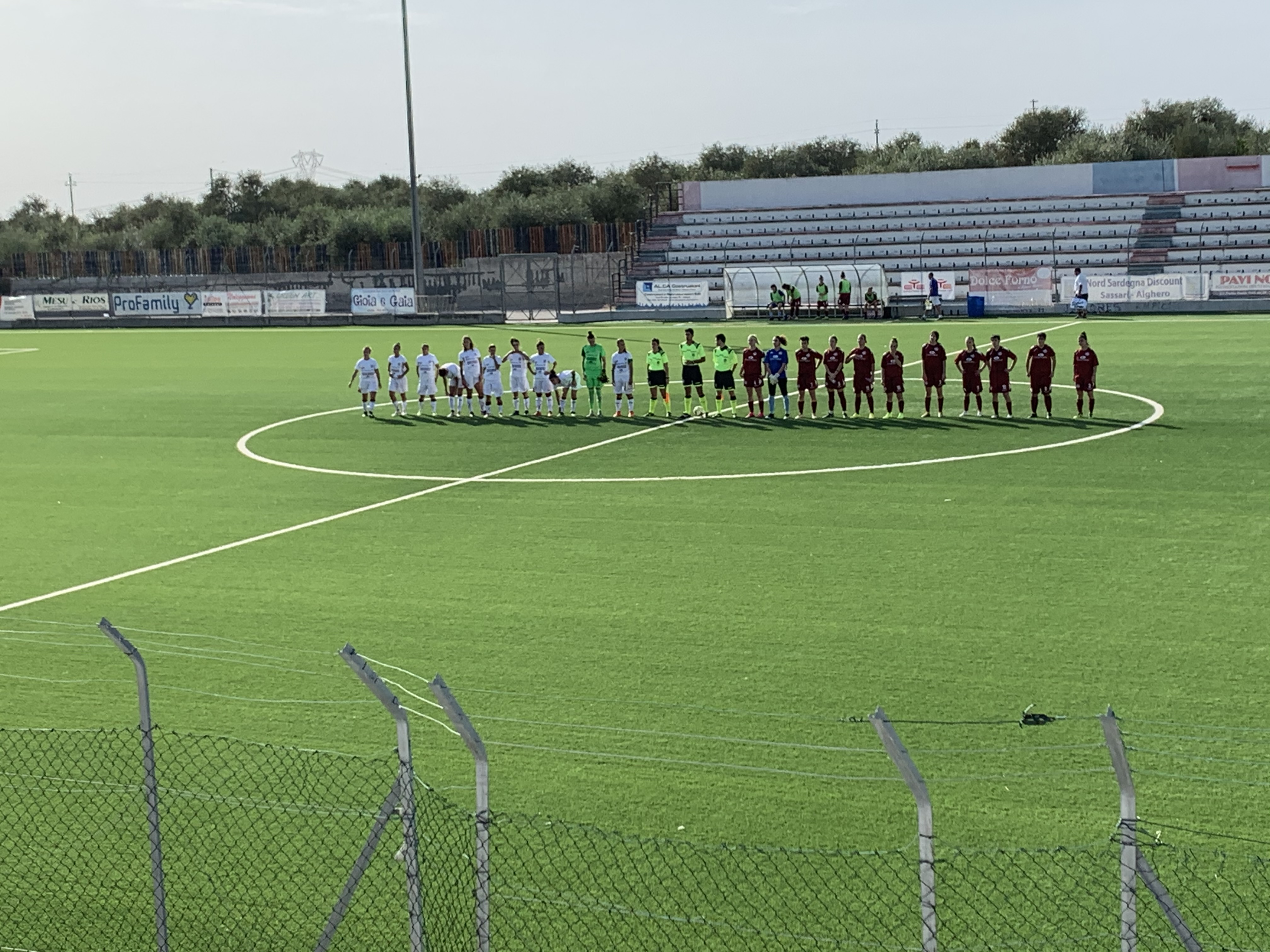 ACF Arezzo sconfitta in terra sarda
