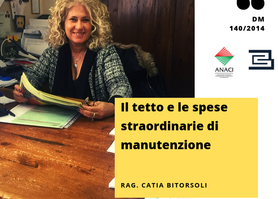 Il tetto e le spese straordinarie di manutenzione