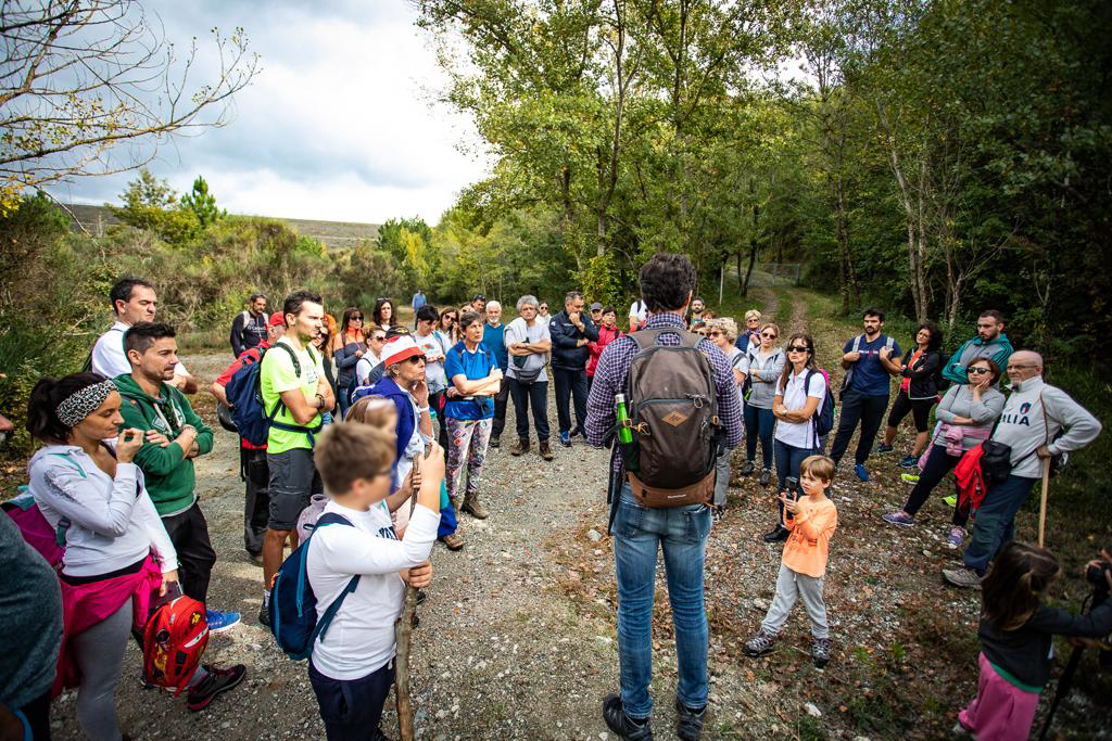 Grande successo per la passeggiata ecologica in Valtiberina