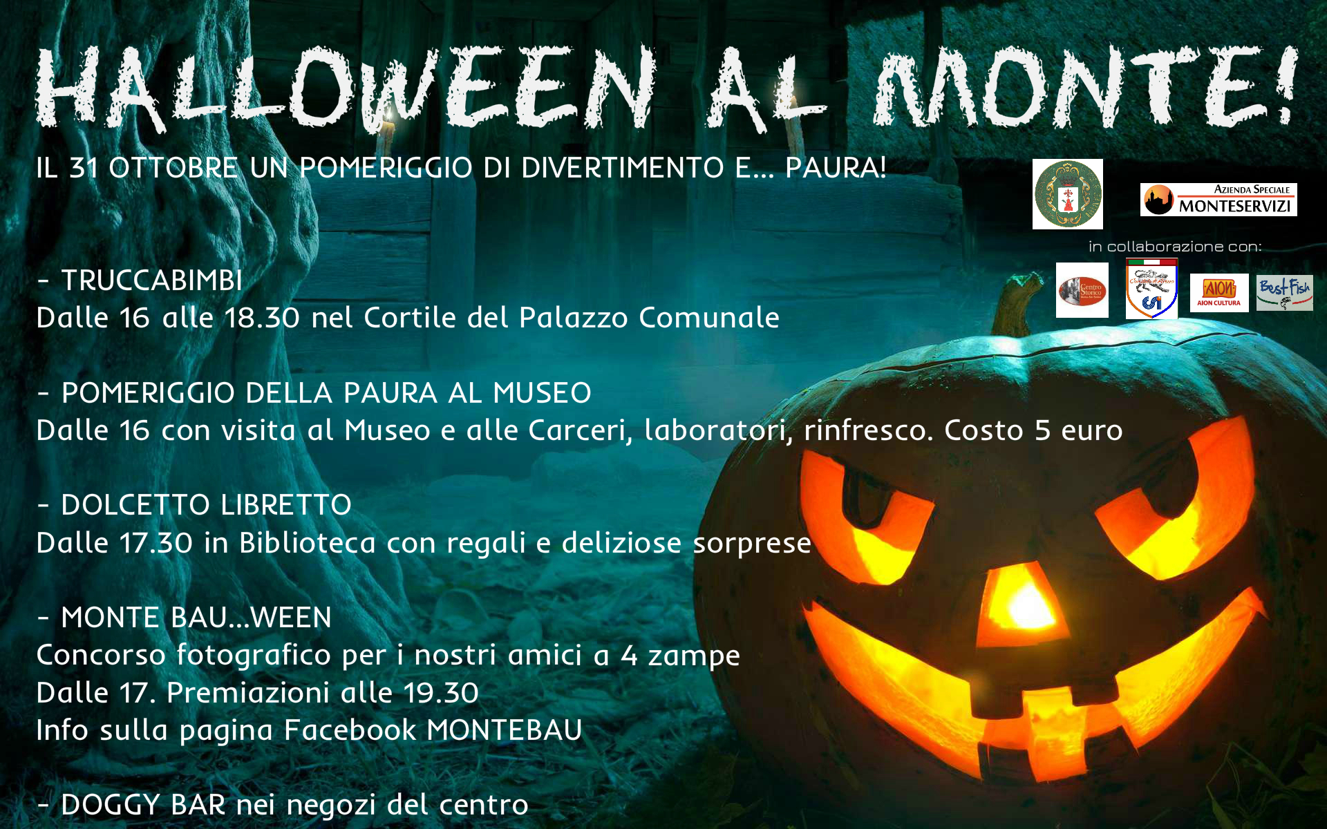 Halloween al Monte, un pomeriggio di divertimenti