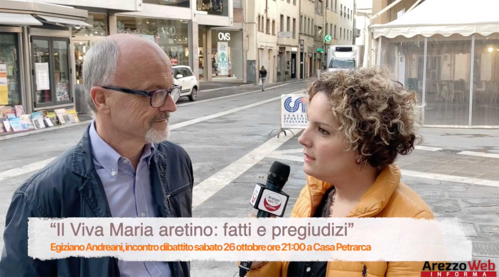 Incontro dibattito “Il Viva Maria aretino: fatti e pregiudizi” ce ne parla Egiziano Andreani
