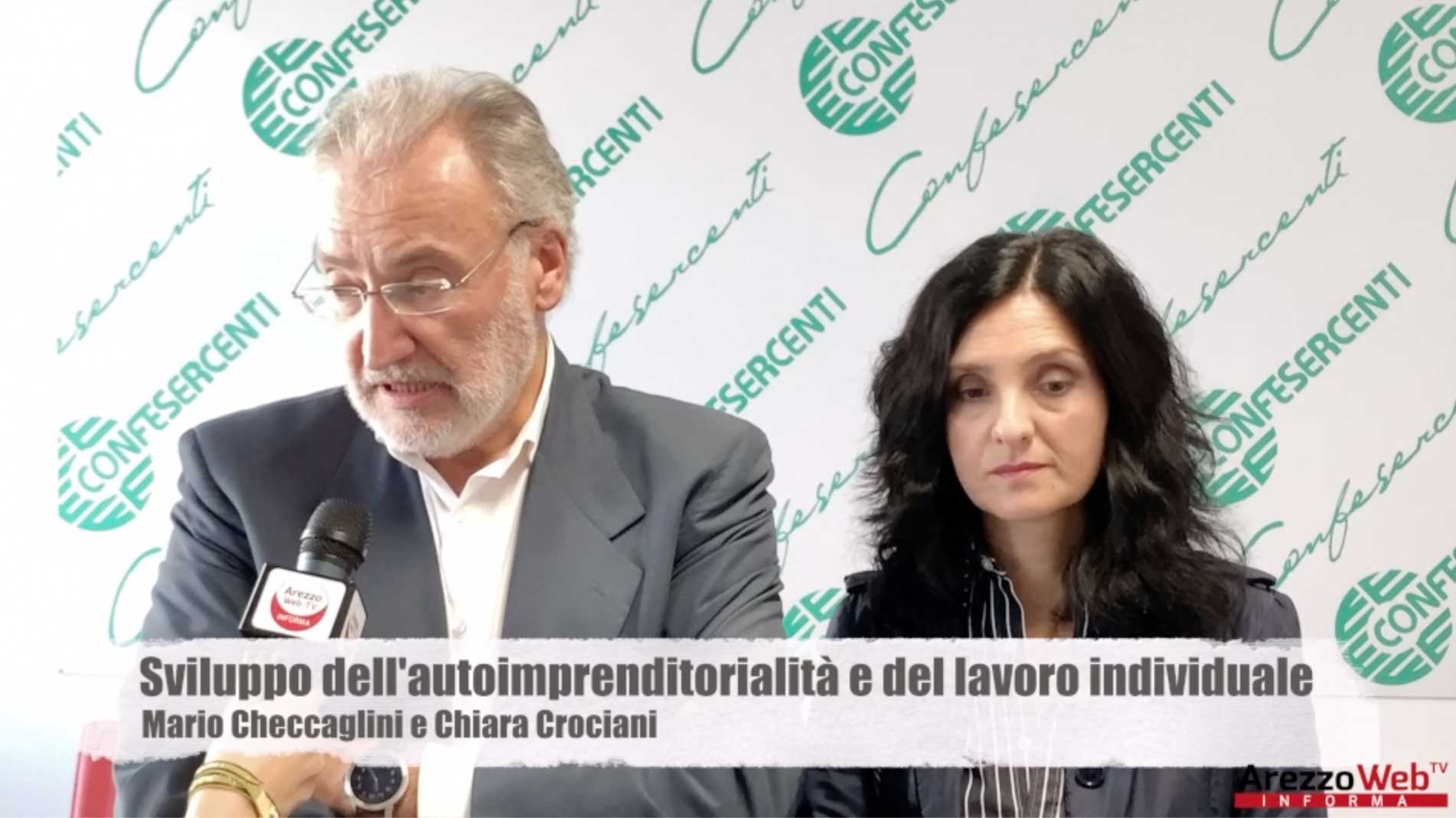Mario Checcaglini e Chiara Crociani ci presentano il nuovo servizio gratuito di Confesercenti per aprire un’attività commerciale