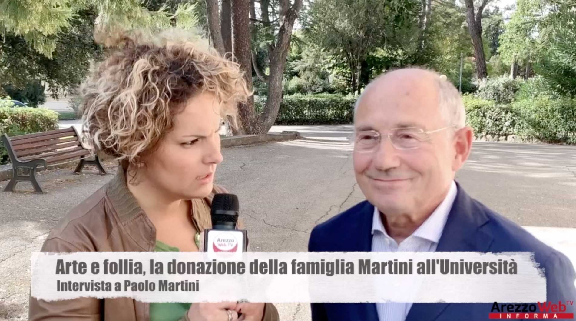 Arte e follia, la donazione della famiglia Martini all’Università intervista al Professore Paolo Martini