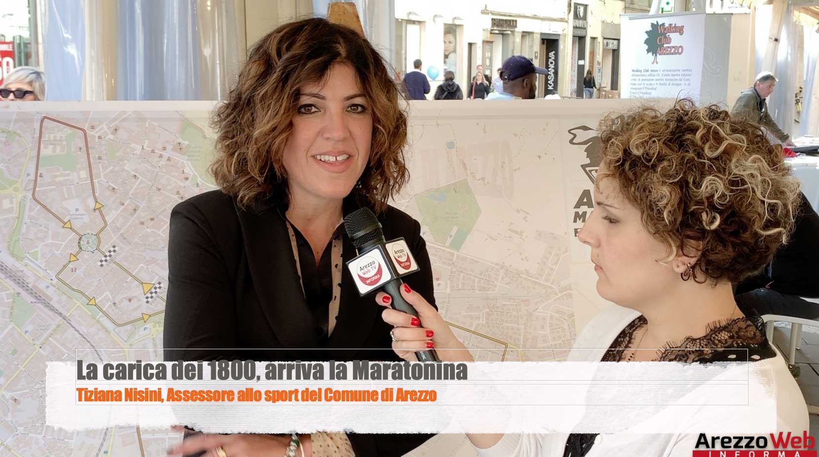 Arriva la Maratonina, ai nostri microfoni Tiziana Nisini, Assessore allo sport del Comune di Arezzo