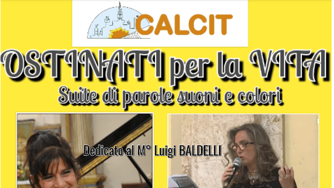 Calcit: non solo solidarietà ma anche un omaggio al maestro Luigi Baldelli. Domenica 13 ottobre alle 17 alla Casa della musica