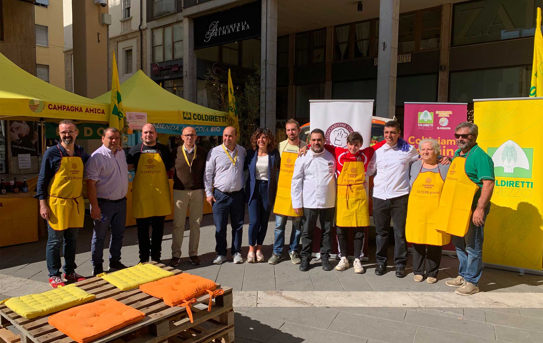 Campagna Amica, a tu per tu con i produttori locali. Per tutto il weekend gli stand in piazza San Jacopo