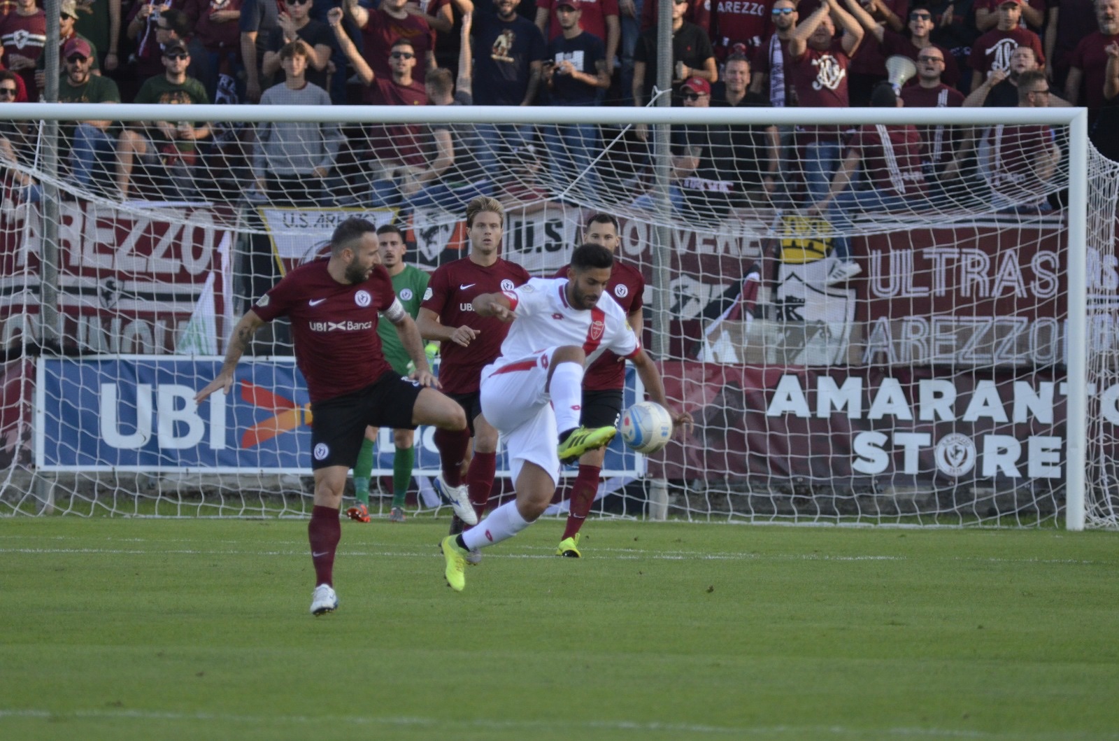 Dominio Monza, sconfitta pesante in casa per gli Amaranto (0-4)