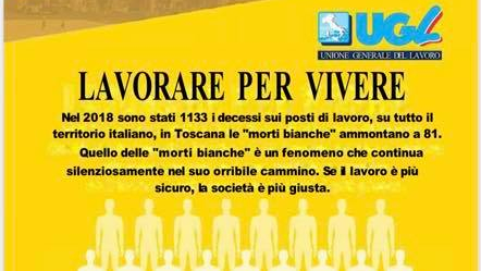 “STOP ALLE MORTI BIANCHE!” È quanto dichiara il Segretario UGL Arezzo Marco Turcheria