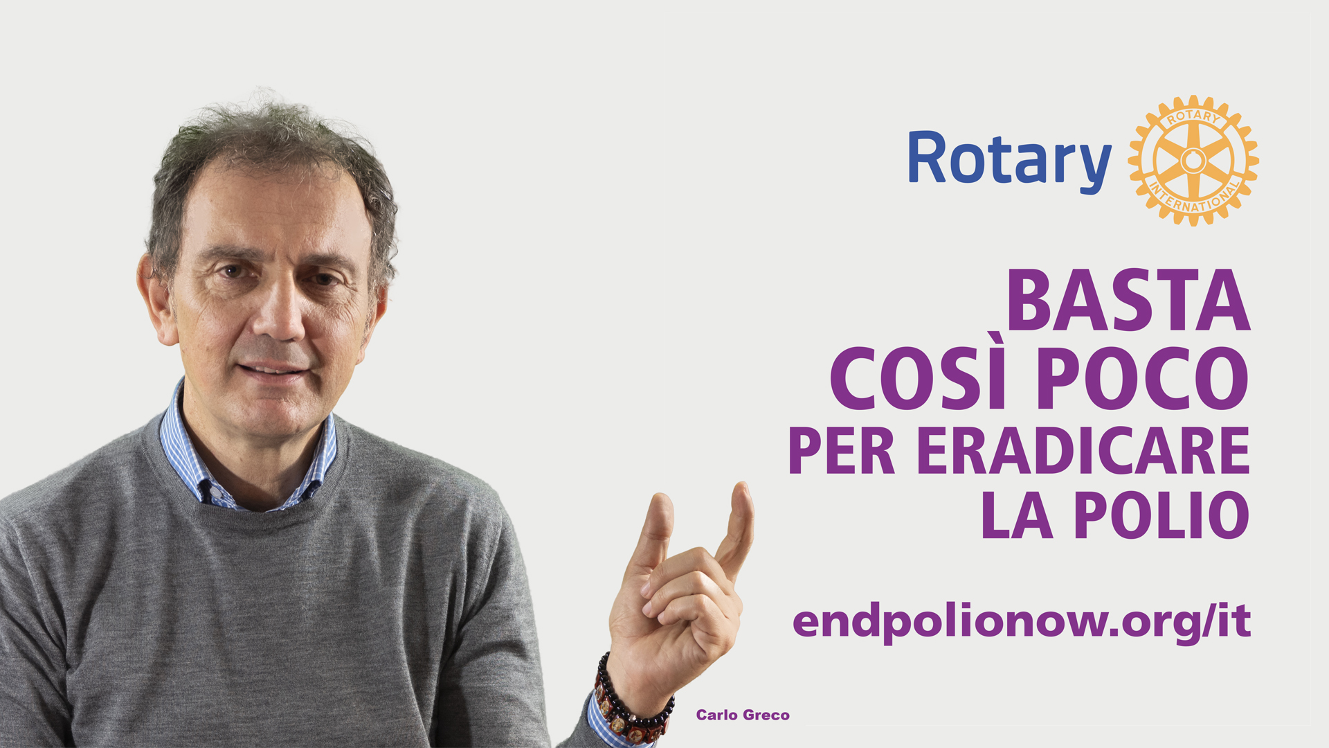 I Rotary club di Arezzo in campo nella campagna per rendere il mondo “polio free”