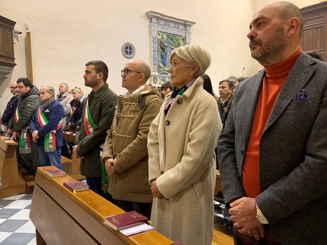 Coldiretti al santuario di Santa Maria del Sasso di Bibbiena