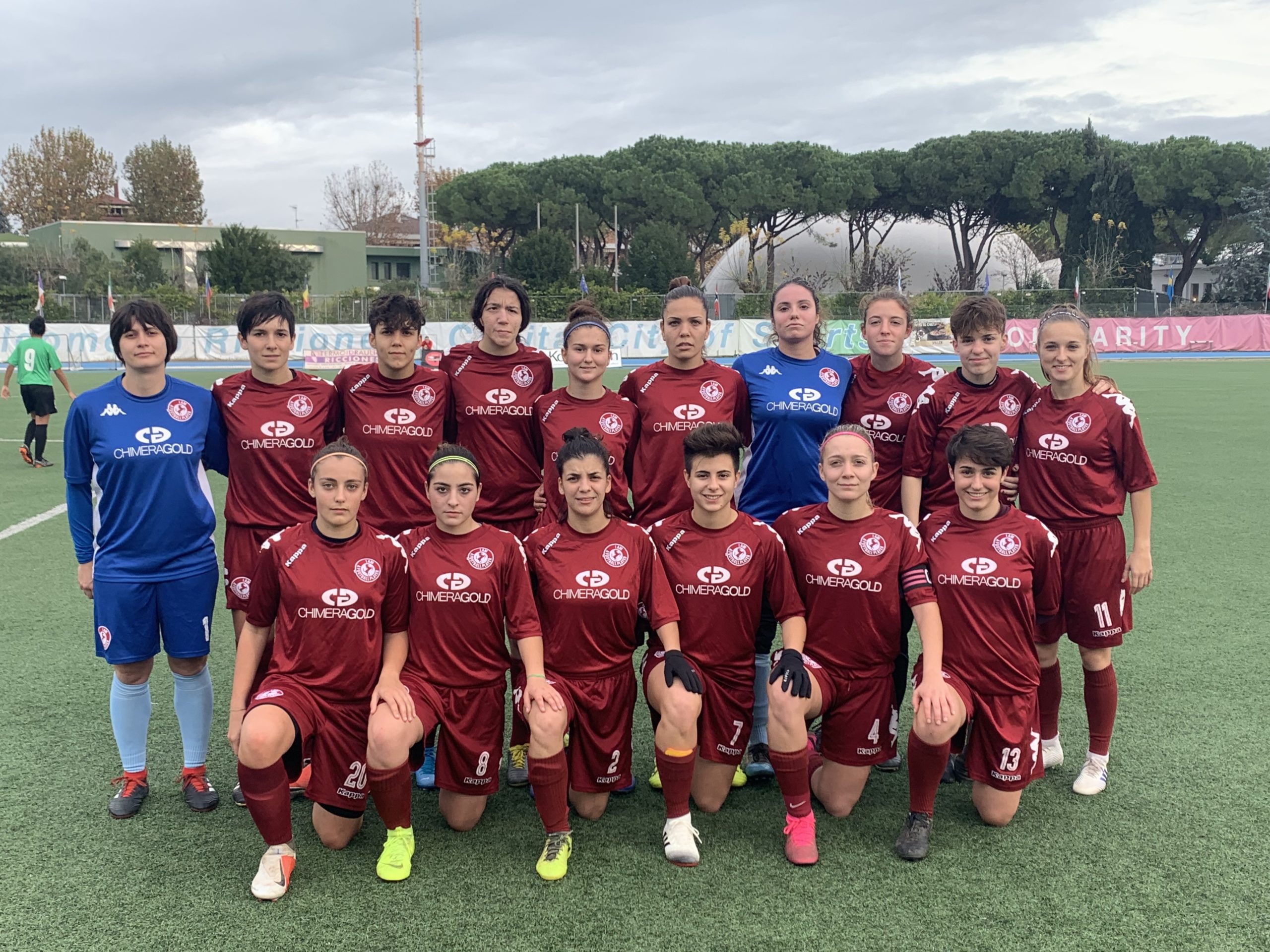 ACF Arezzo sconfitta in trasferta a Riccione