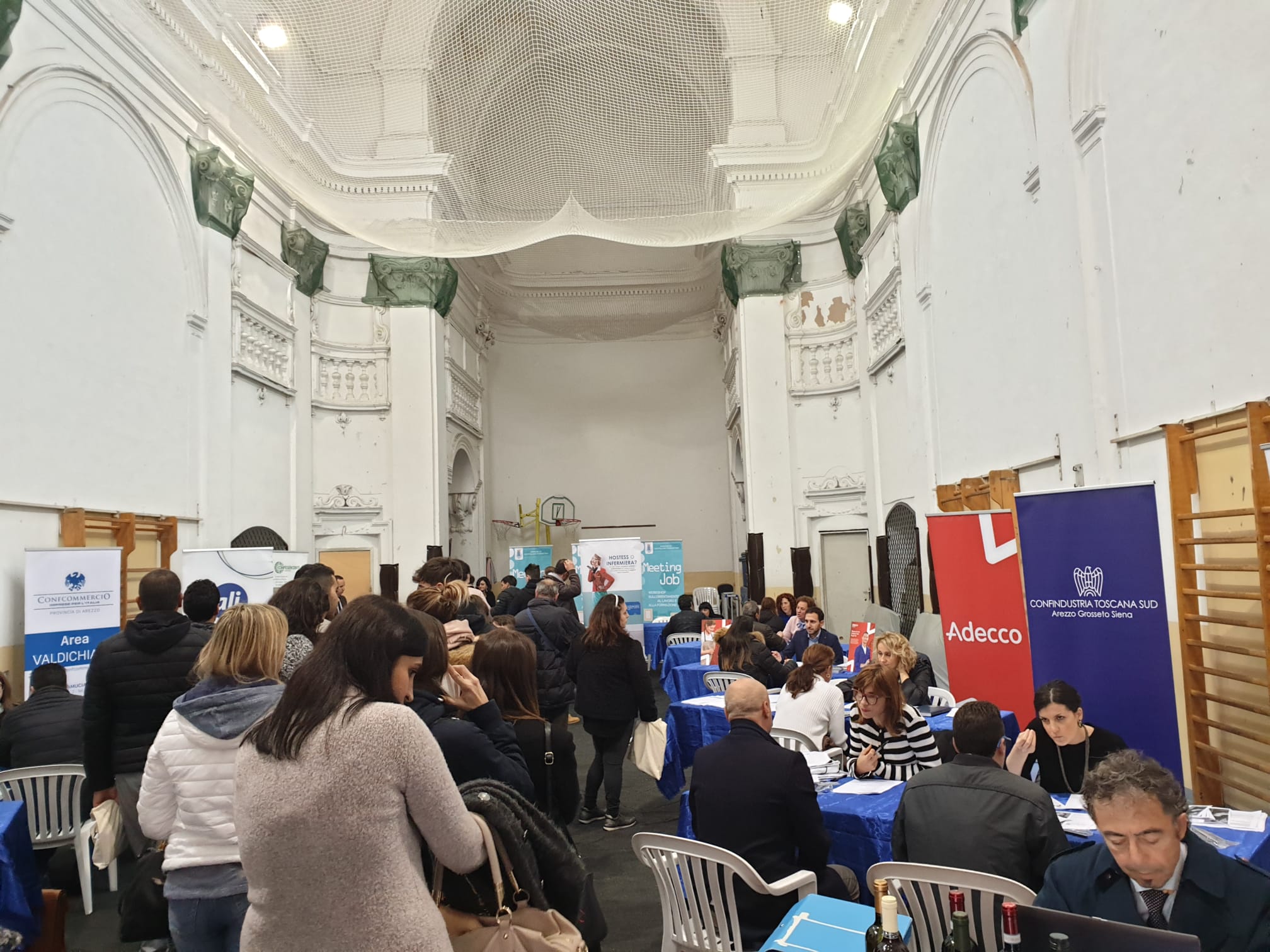 Castiglion Fiorentino: al Meeting Job sono stati 359 i colloqui fatti