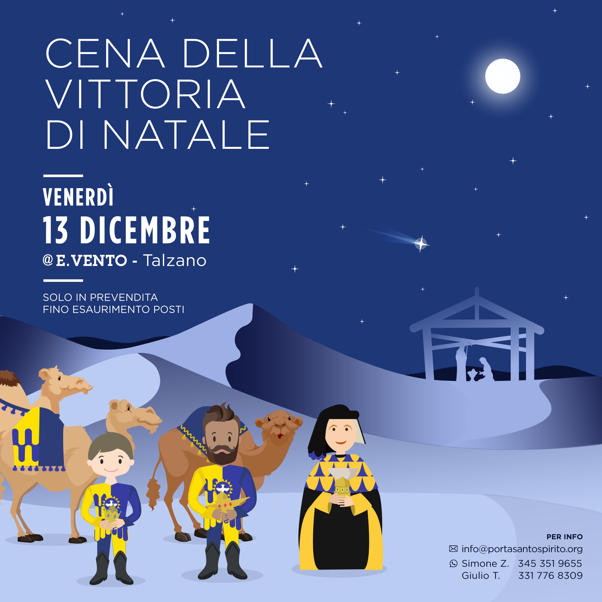 Porta Santo Spirito: Cena della Vittoria di Natale