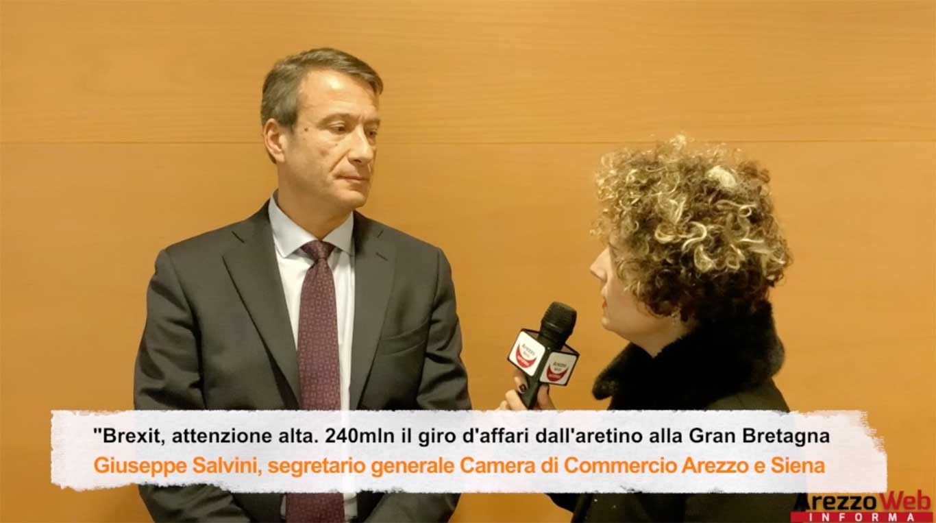 Giuseppe Salvini lascia la Camera di Commercio di Arezzo. È il nuovo segretario a Firenze