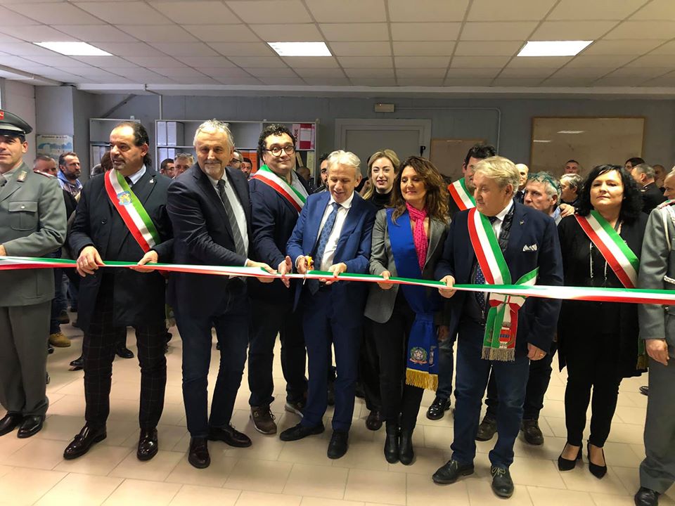 Inaugurata la sede distaccata dell’Unione dei Comuni: unificati il servizio di forestazione, protezione civile e Com Casentino