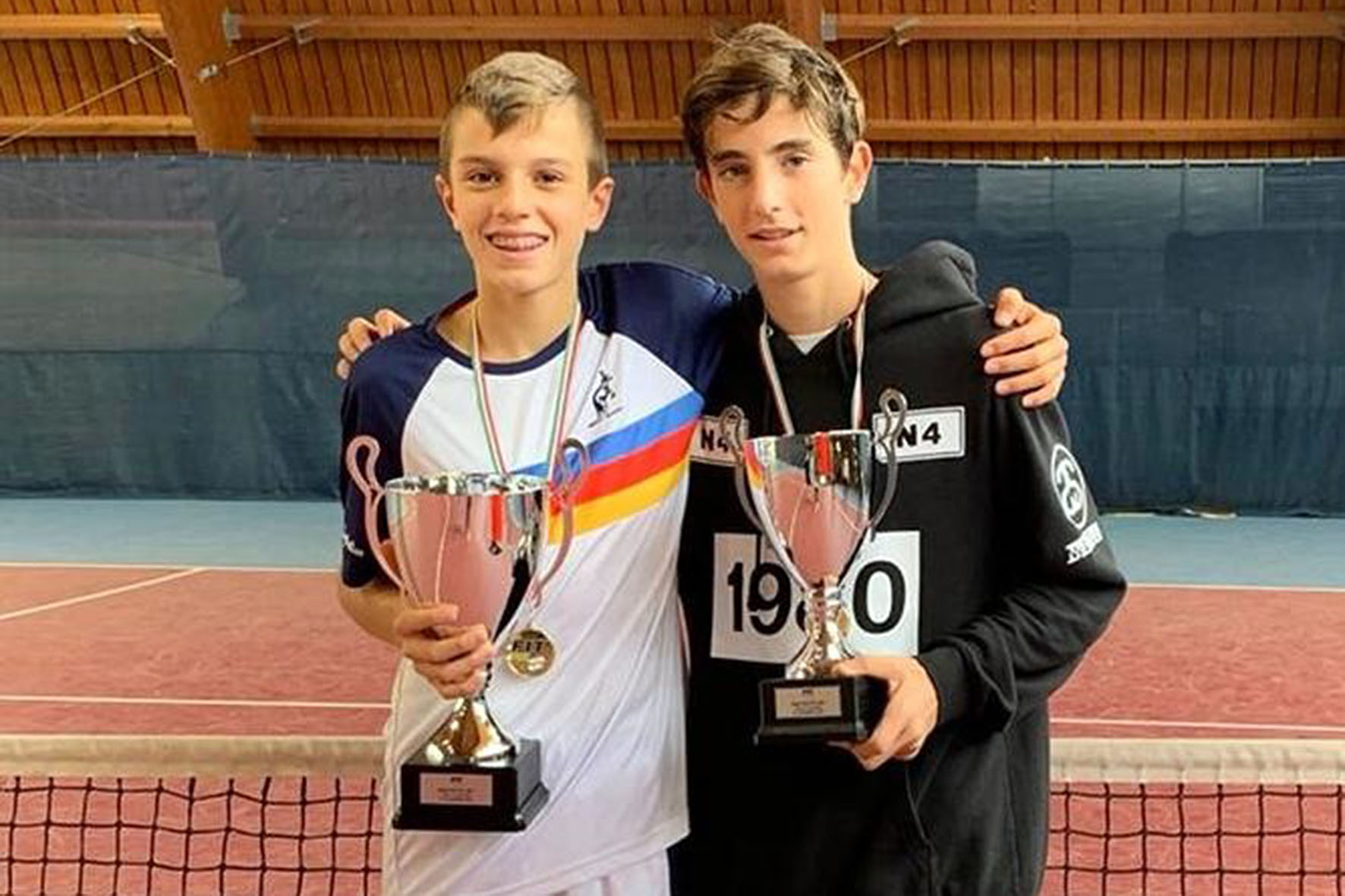 Francesco Cartocci del Tennis Giotto in finale allo Junior Next Gen