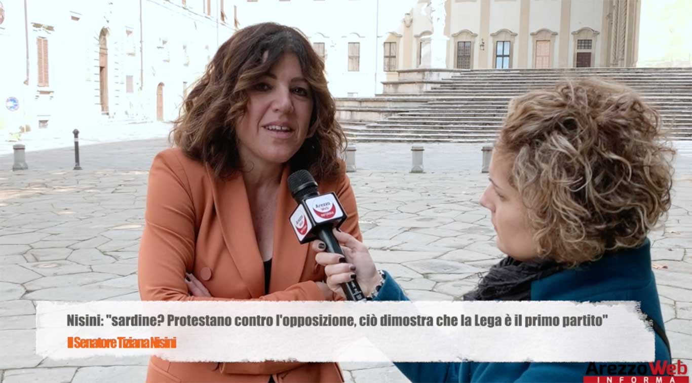 Nisini: “sardine? Protestano contro l’opposizione, ciò dimostra che la Lega è il primo partito”