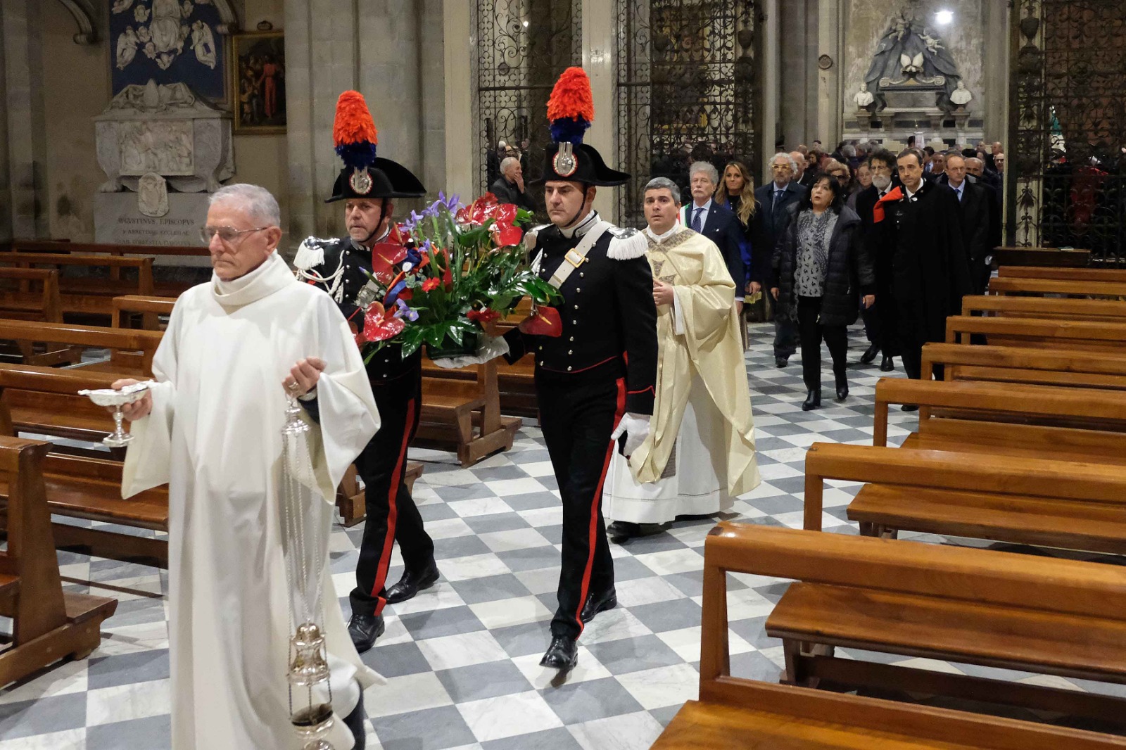 Celebrata in Duomo la Virgo Fidelis, patrona dell’Arma