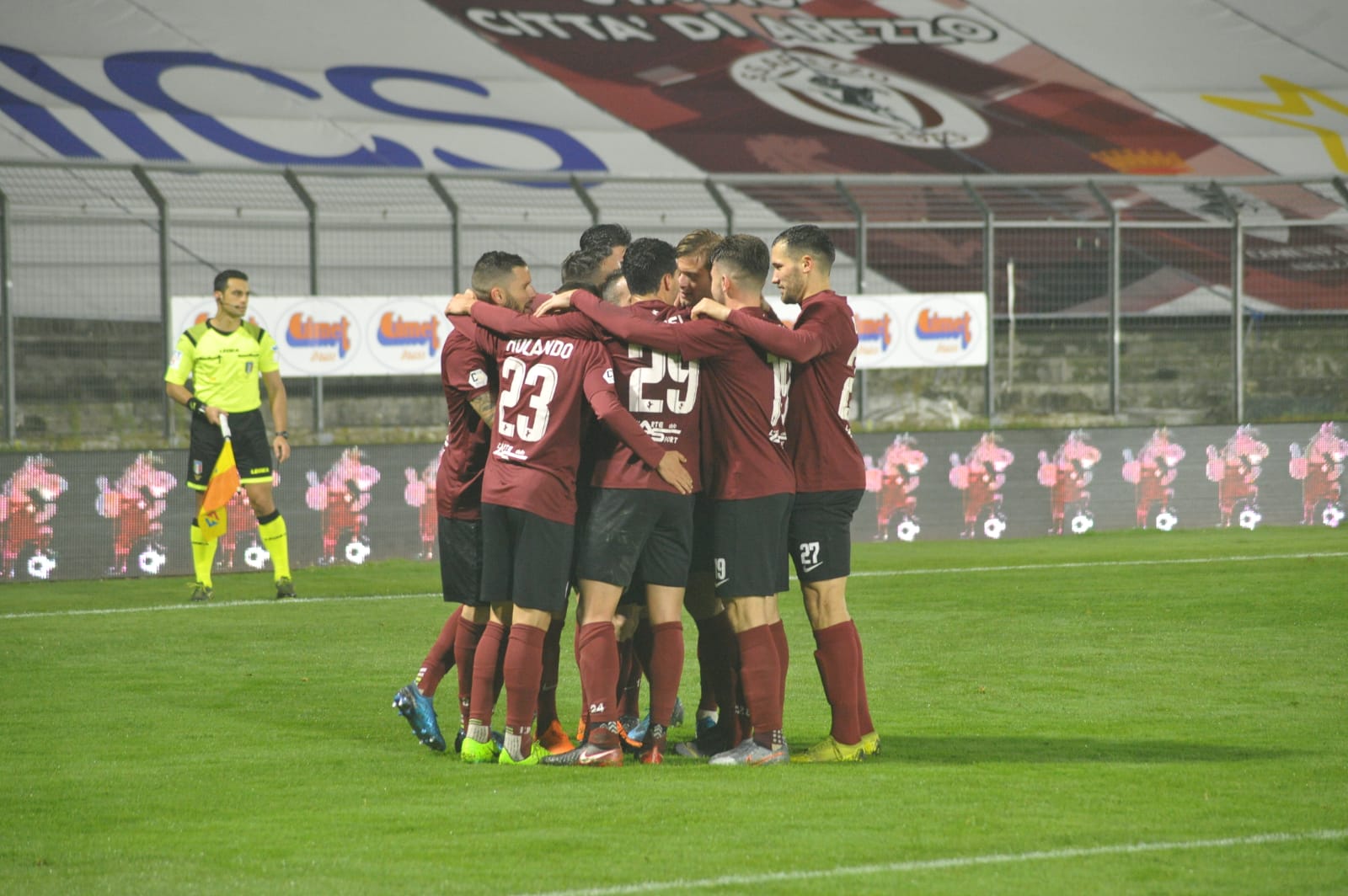 L’Arezzo travolge il Novara con Corrado e doppietta del solito Cutolo (3-1) – FOTO