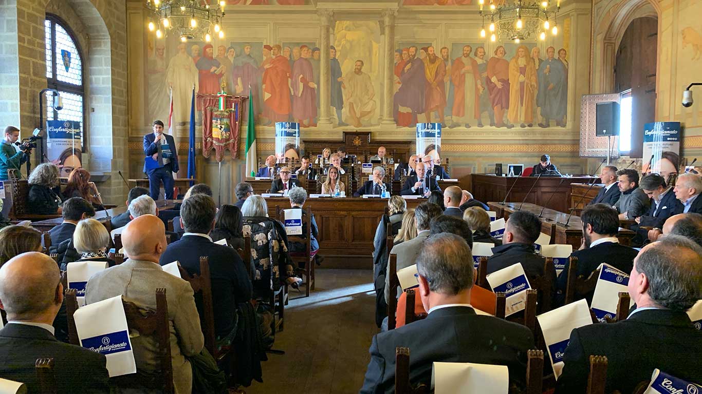 “Piccole e medie imprese laboratorio ideale per il decollo del Welfare aziendale”, partecipato convegno di Confartigianato nella Sala dei Grandi della Provincia