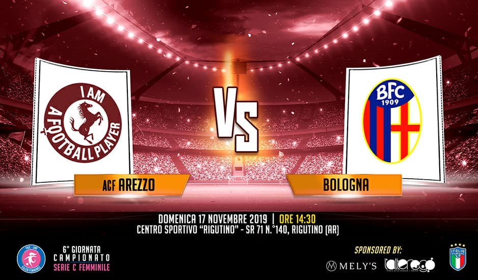 ACF AREZZO: domenica arriva il Bologna